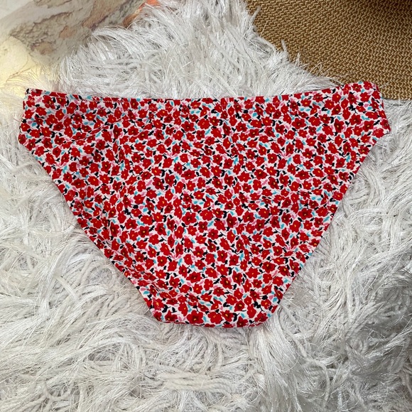 J. Crew Factory New Big Girl’s Floral One-Shoulder Ruffle 2-Piece Bikini - Picture 6 of 8